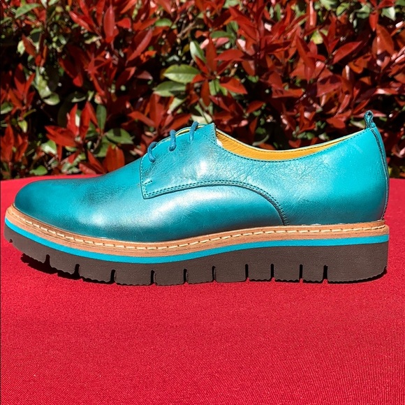 Jafa 397 Teal Loafers Size 38 NWOB - Picture 4 of 10
